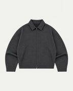 Campera Minimalista Valentino Gris