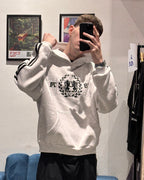 Hoodie Royal Gris Melange