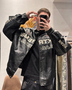 Campera De Cuero Premium Extreme