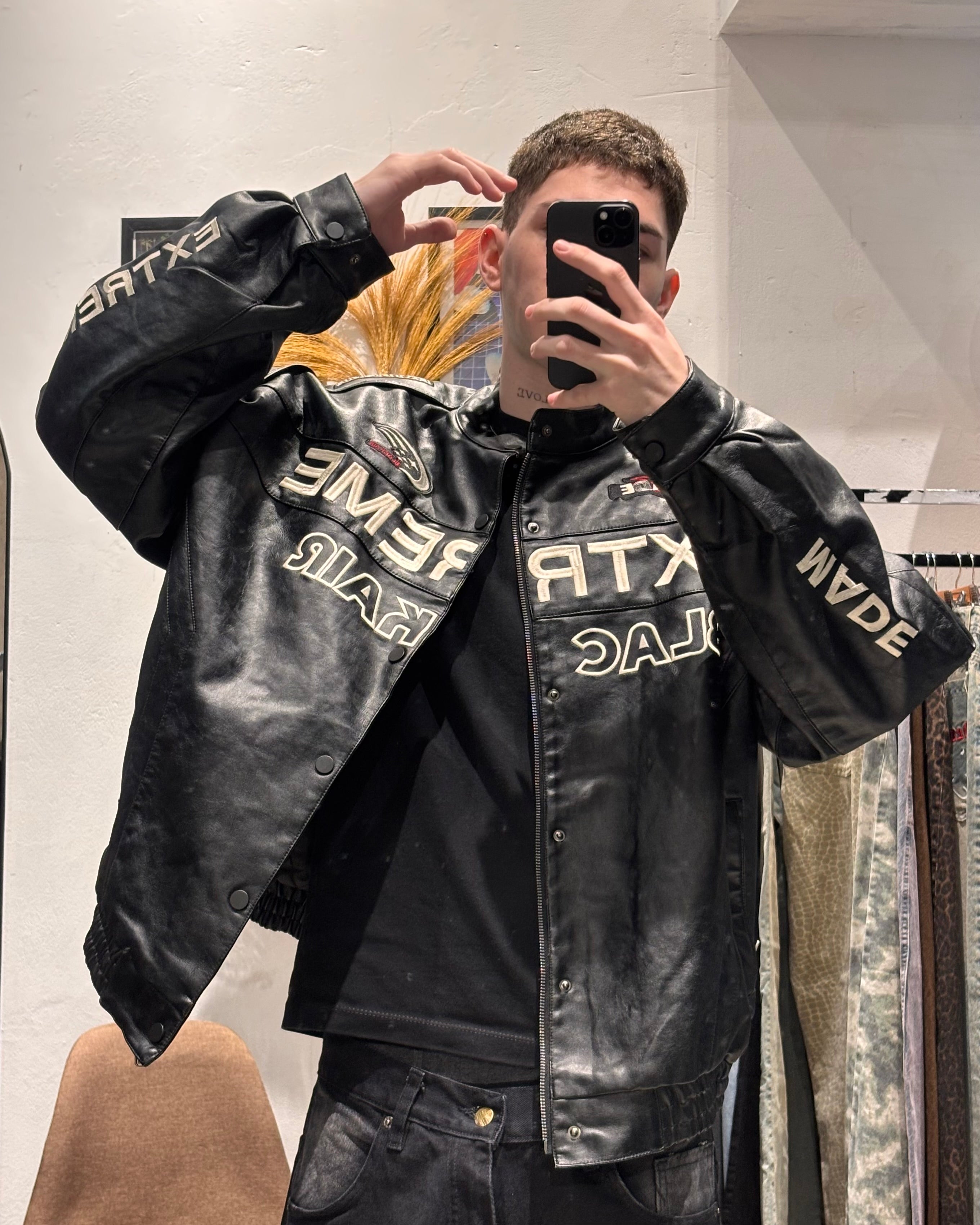 Campera De Cuero Premium Extreme