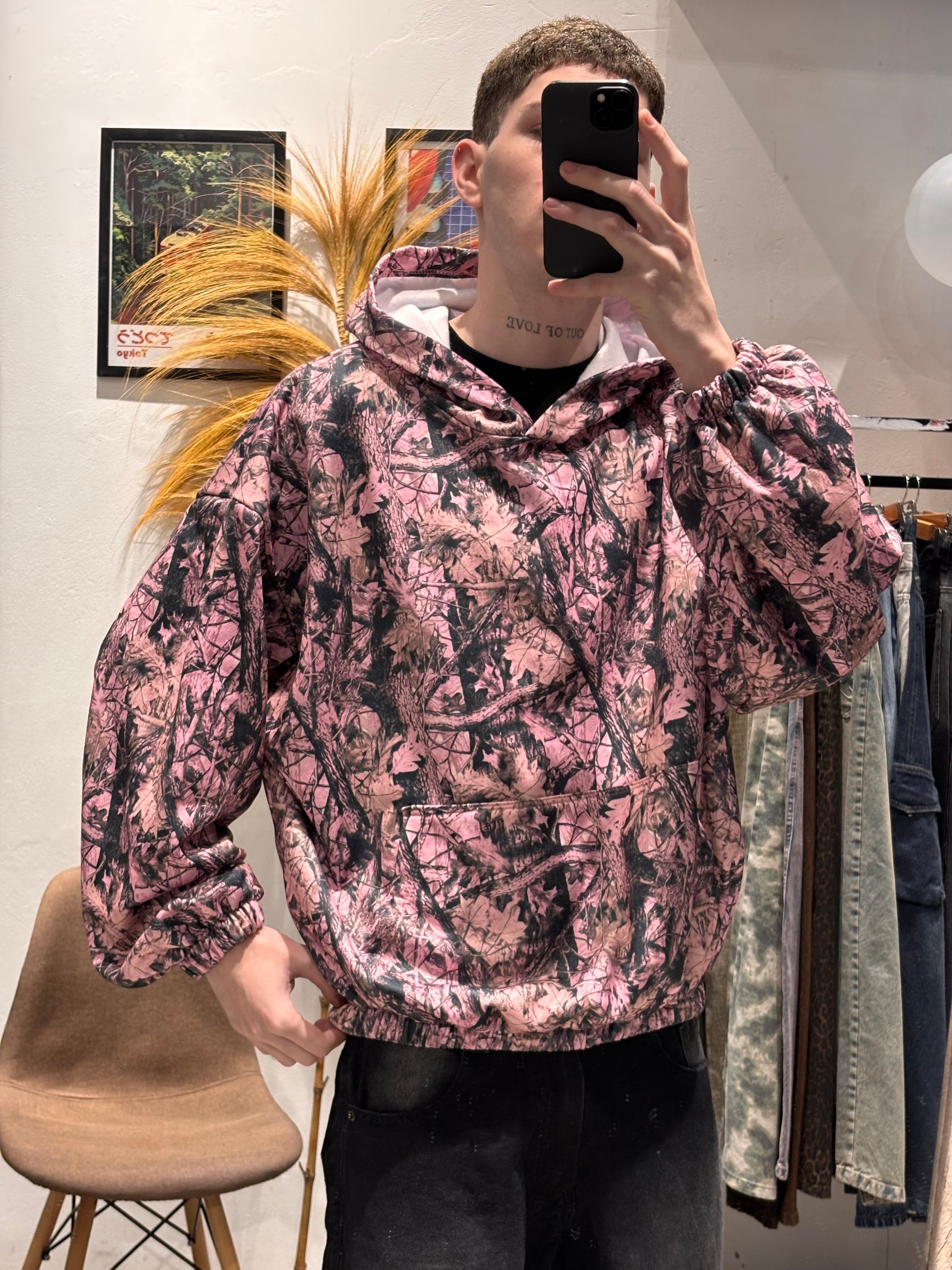 Hoodie Realtree Tono Rosa