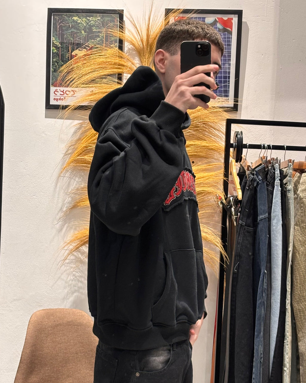 Hoodie Oversize Ruby