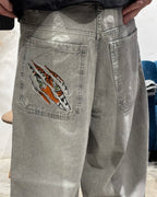Pantalón Baggy Bordado Bengala