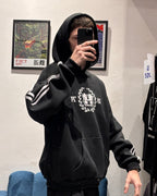 Hoodie Royal Negro