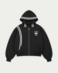 Campera Boxy Tennis Club Negra