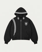 Campera Boxy Tennis Club Negra