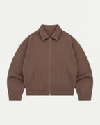 Campera Minimalista Valentino Marrón