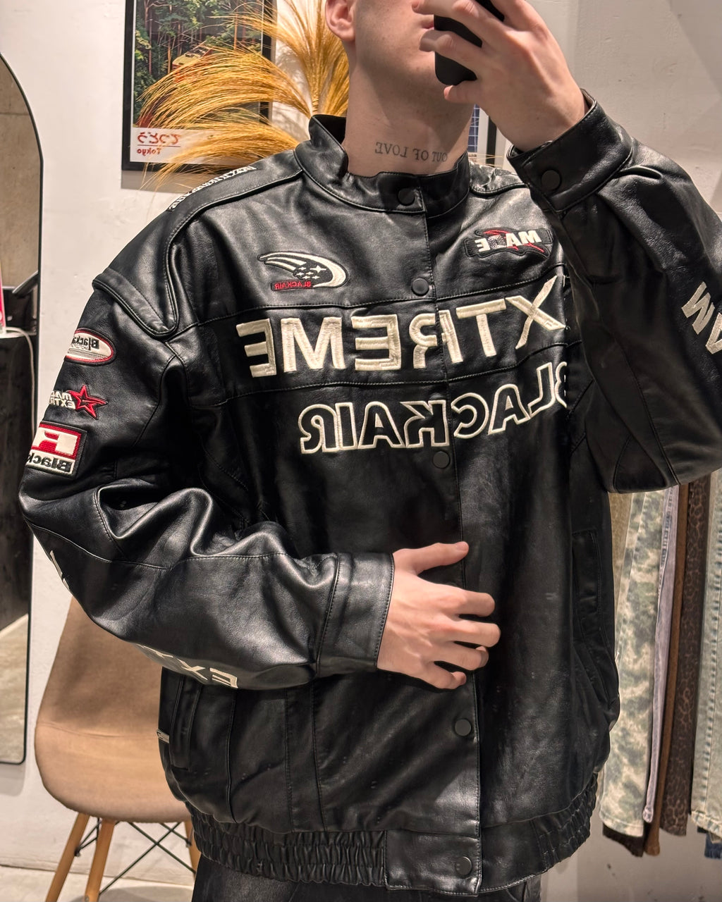 Campera De Cuero Premium Extreme