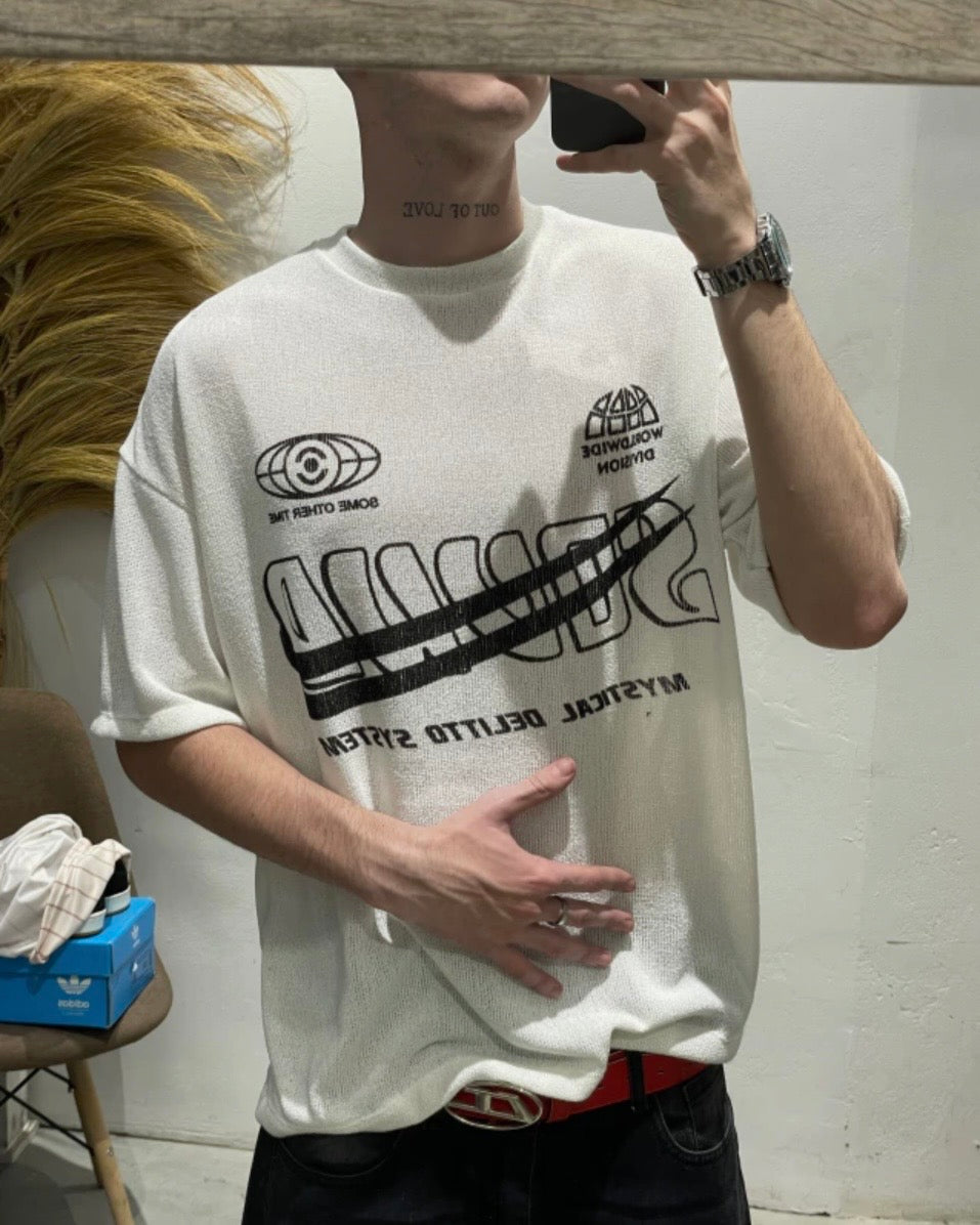 Remera Division Crema
