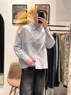 Camisa Oversize Celeste Milan
