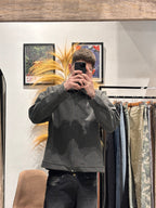 Campera Minimalista Valentino Gris