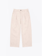 Pantalón Baggy Corderoy Crema
