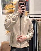 Campera Boxy Beige