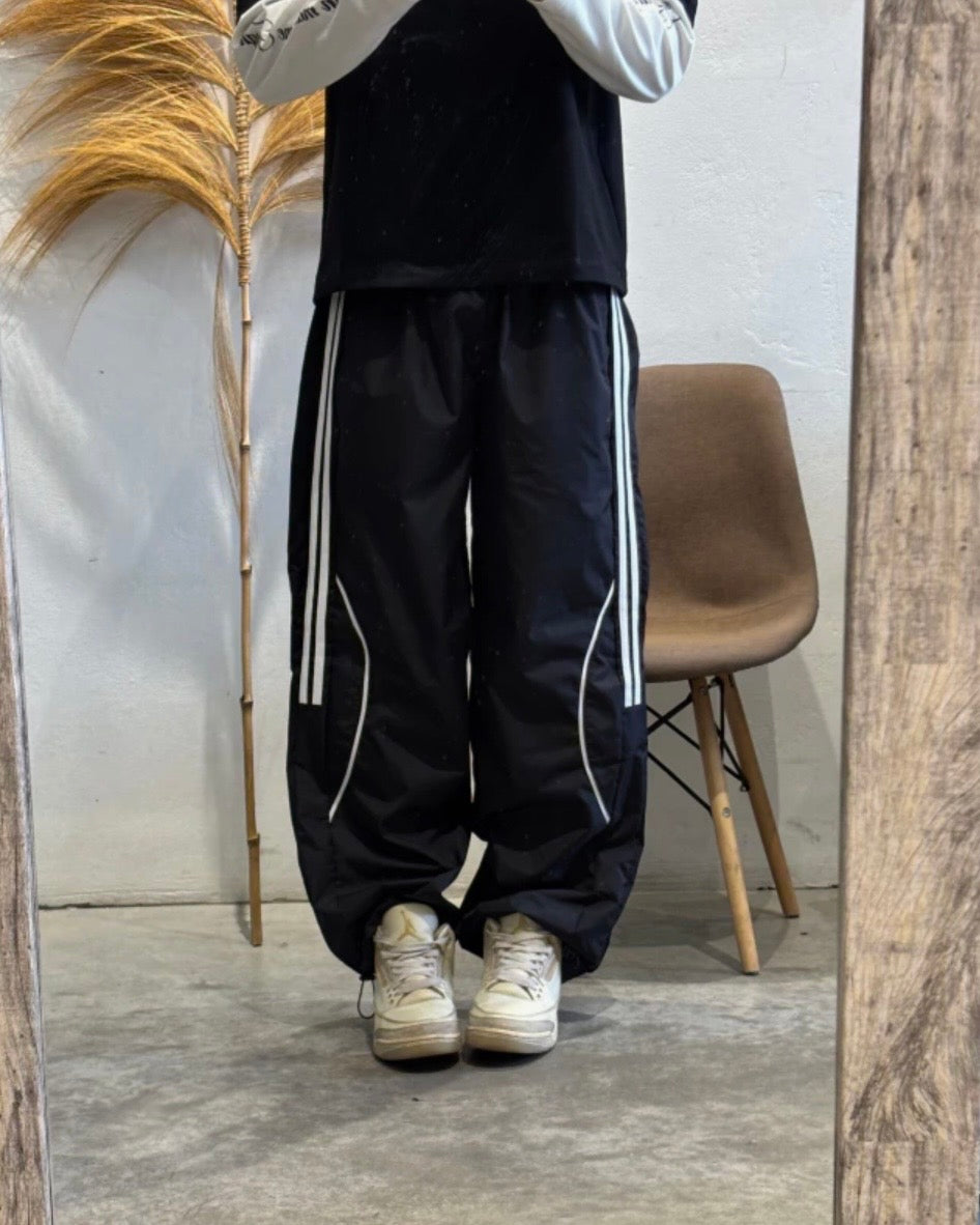 Pantalón TrackPant Rompevientos Negro