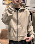 Campera Boxy Beige