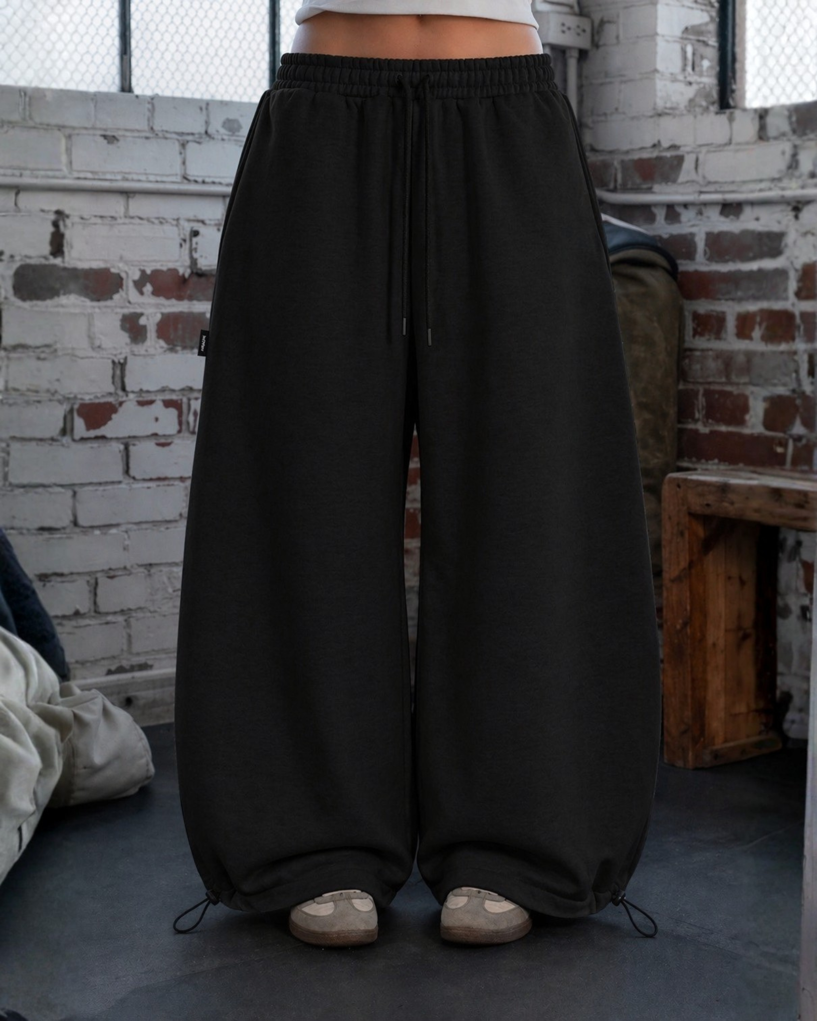 Joggin Baggy Clean Negro
