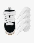 Cordones Chunky Blancos (Par)