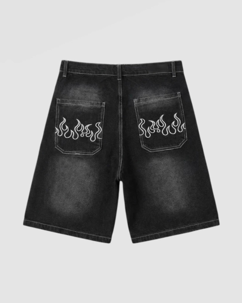 Bermuda Baggy Praga Negra