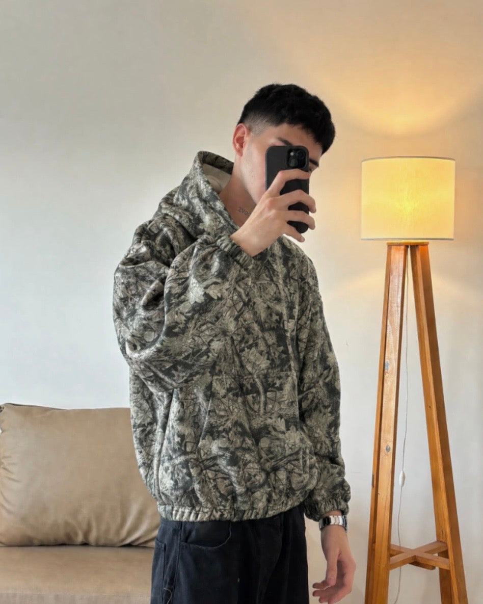 Hoodie Realtree Tono Verde