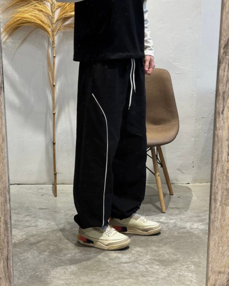 Joggin Baggy Linea Negro