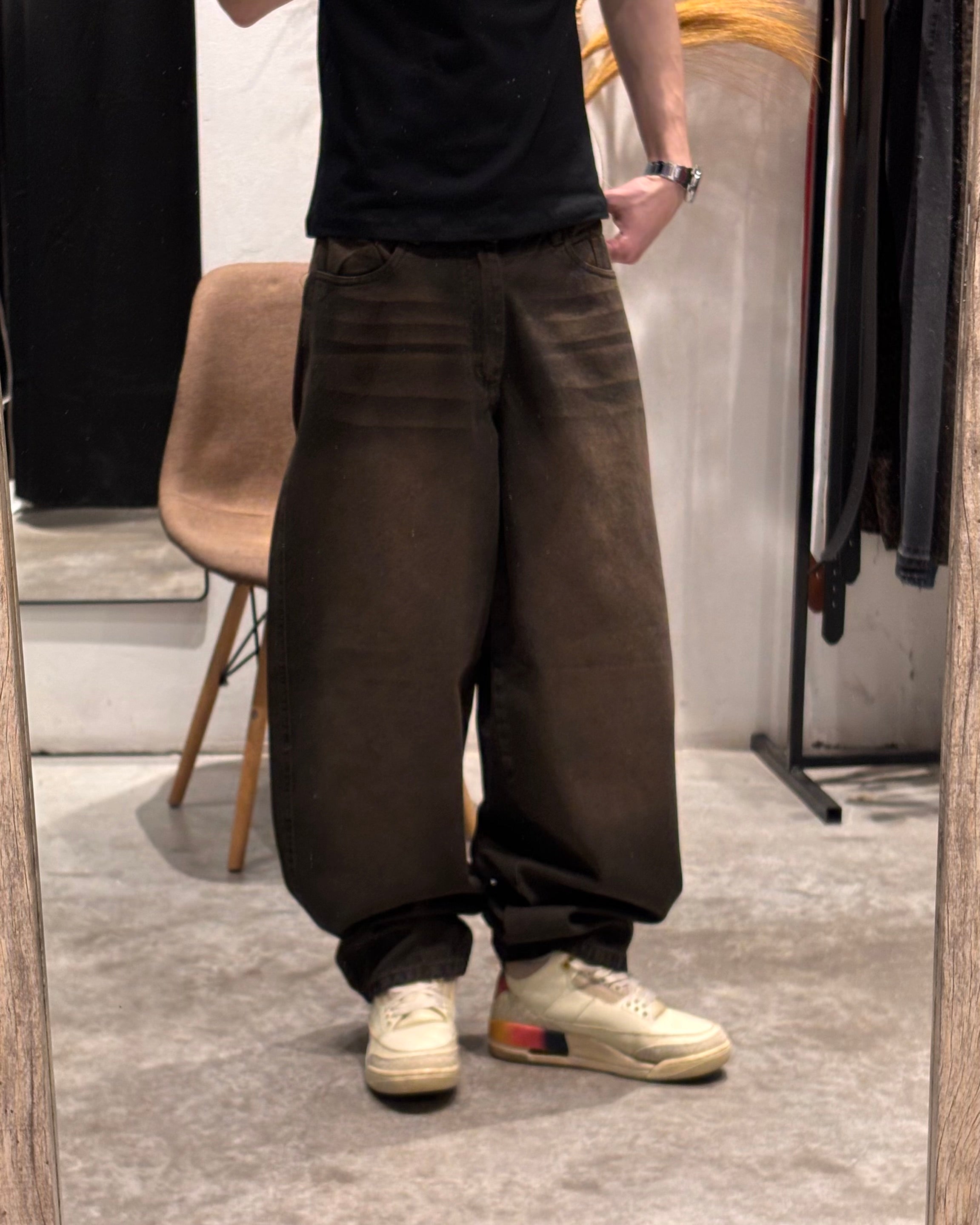 Pantalón Baggy Coffee
