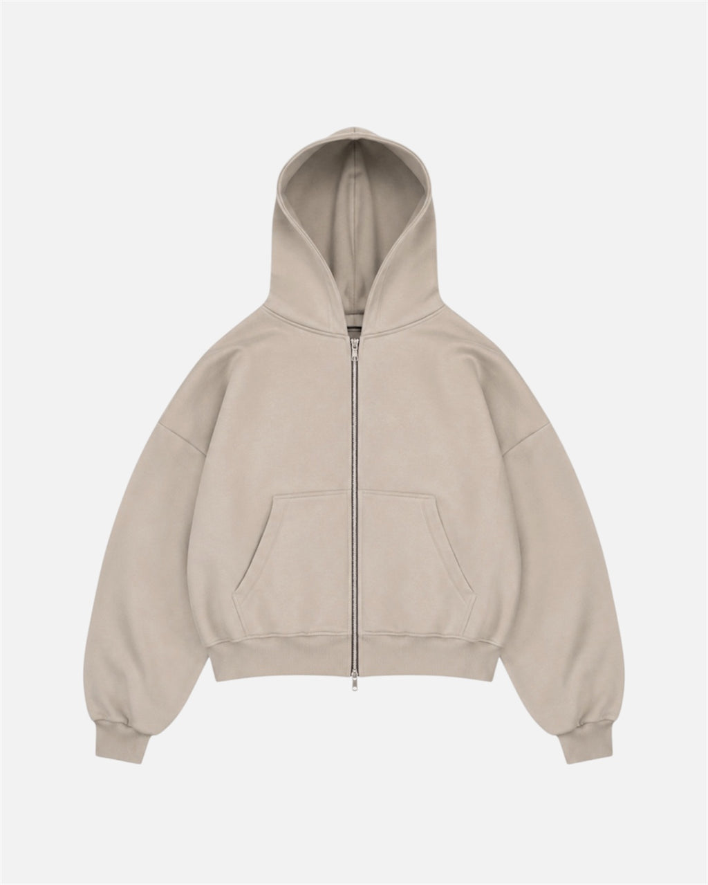 Campera Boxy Beige