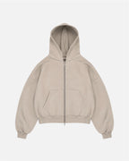 Campera Boxy Beige
