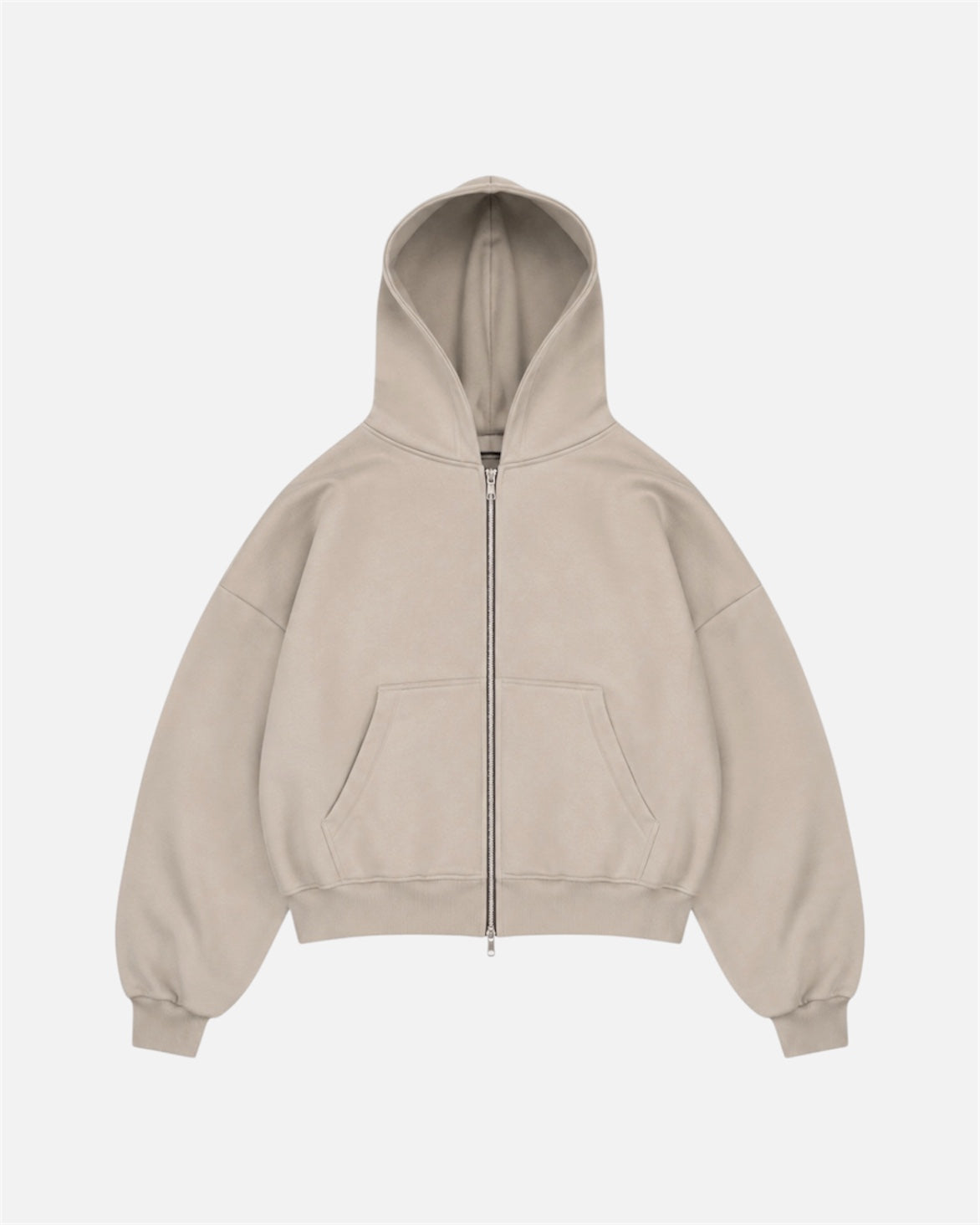 Campera Boxy Beige