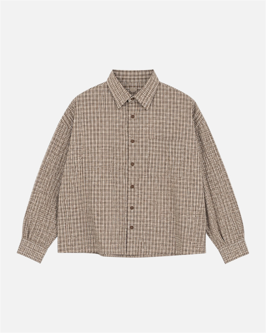 Camisa Oversize Marrón Milan