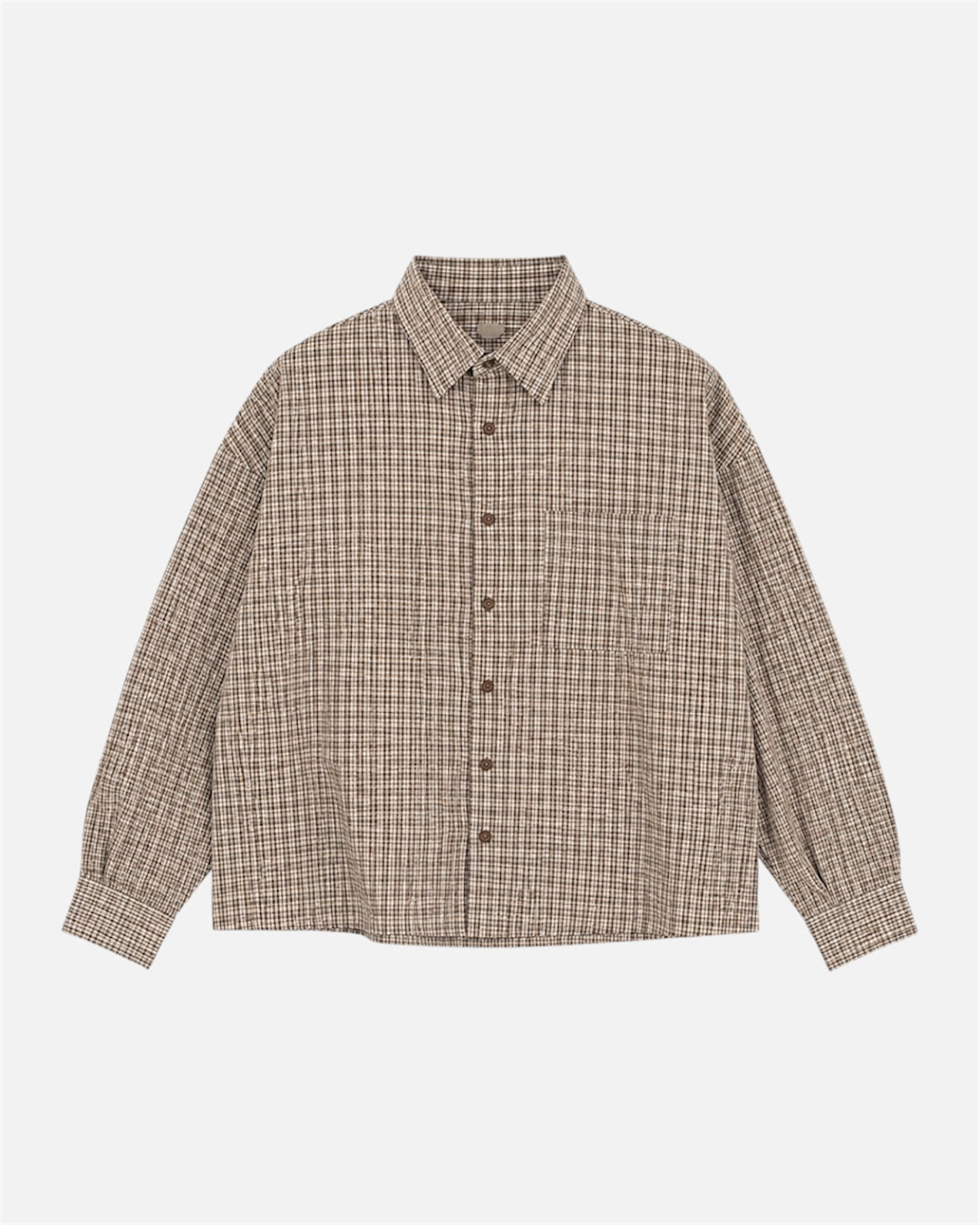 Camisa Oversize Marrón Milan