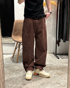 Pantalón Baggy Corderoy Marrón
