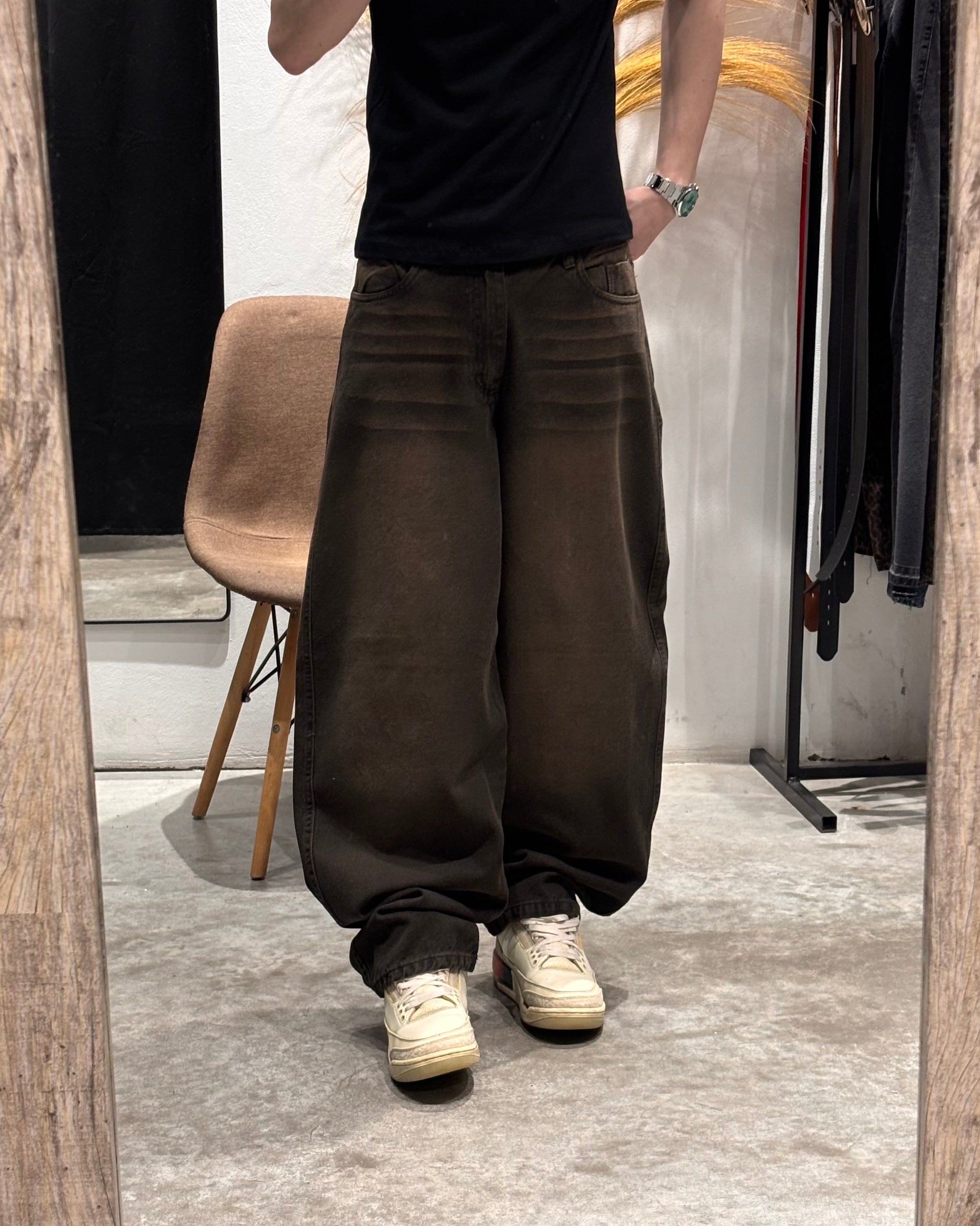 Pantalón Baggy Coffee