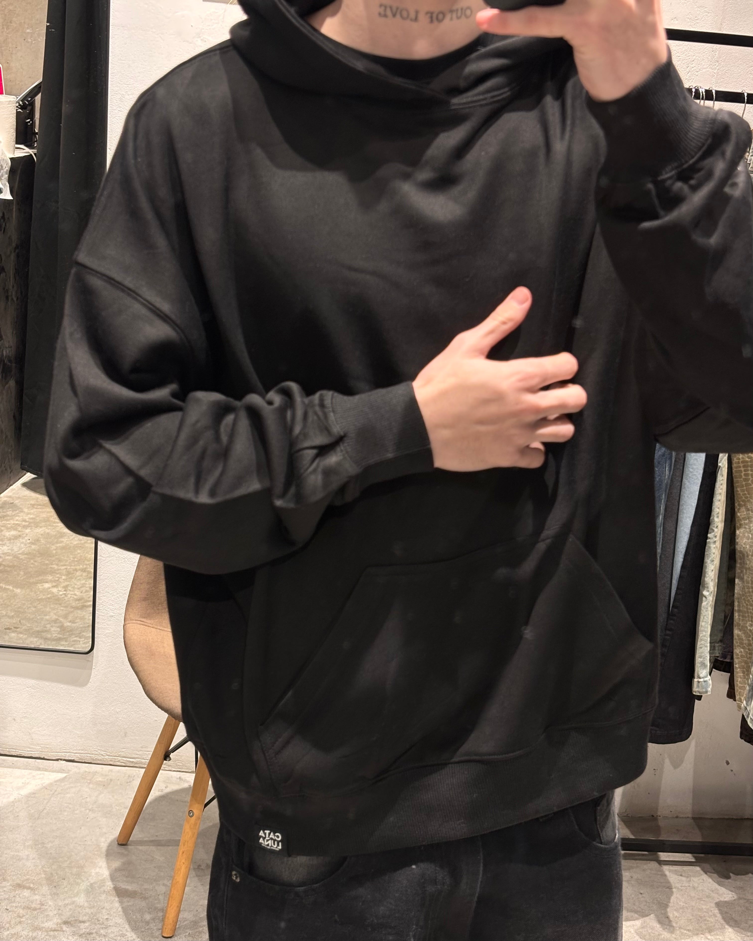 Hoodie Rústico Essentials Negro