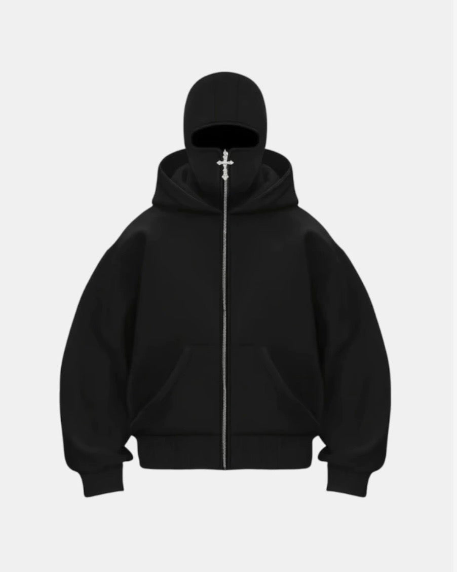 Campera Balaclava Negra