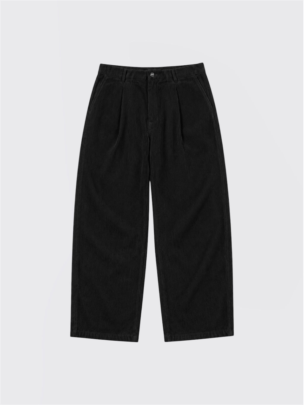 Pantalón Baggy Corderoy Negro