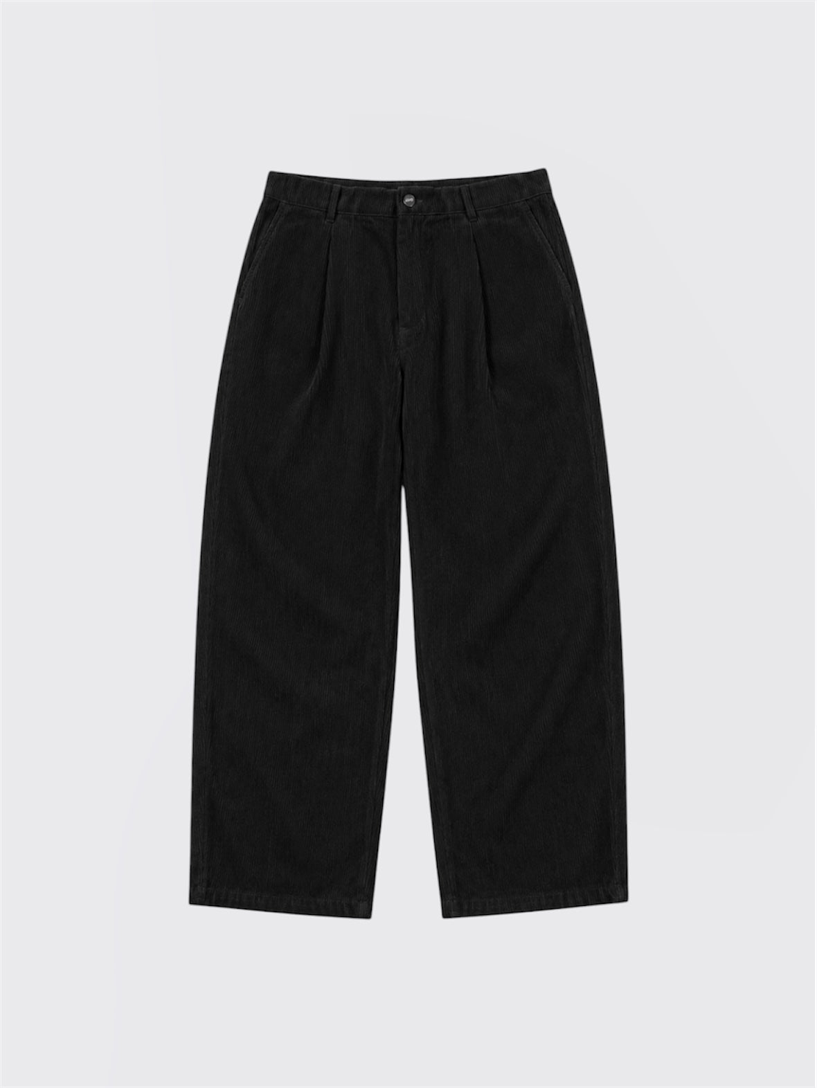 Pantalón Baggy Corderoy Negro