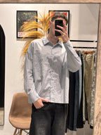Camisa Oversize Celeste Milan