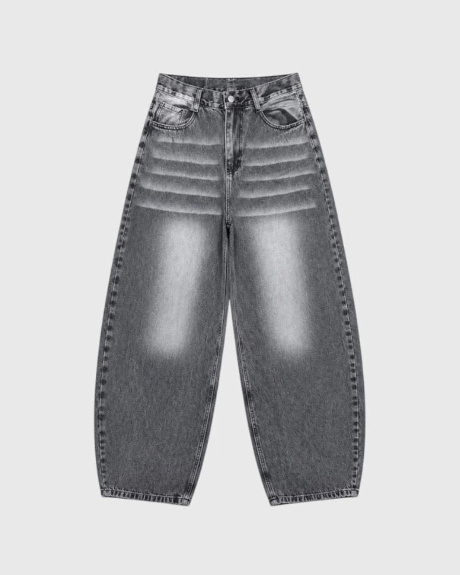 Pantalón Baggy Bordado Tradicional