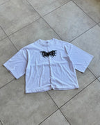 Remera Boxy Rebel Blanca