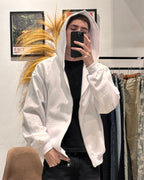 Campera Boxy Blanca