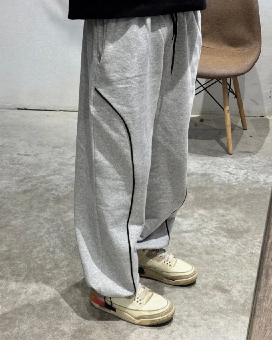 Joggin Baggy Linea Gris