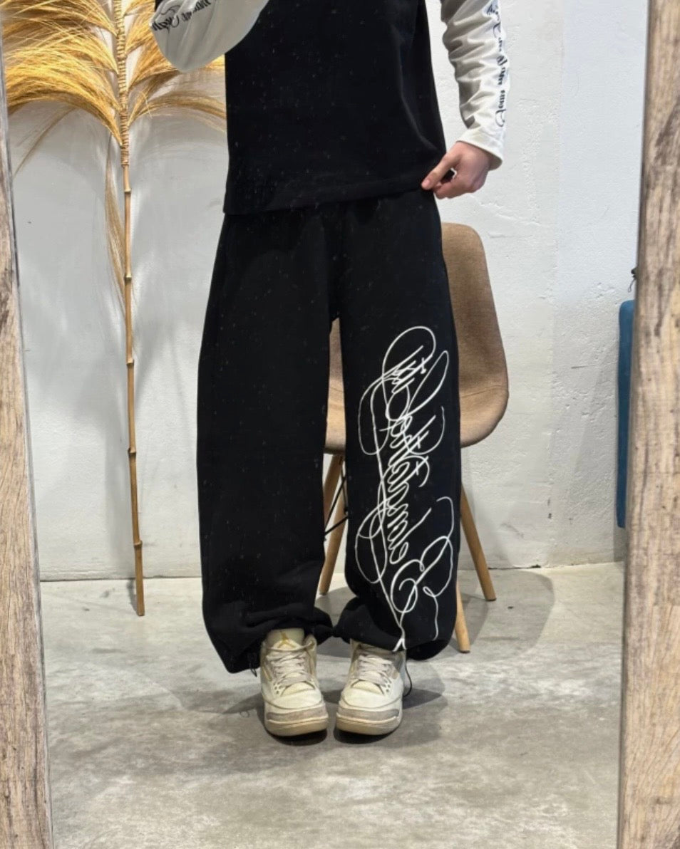 Joggin Baggy Tag Negro
