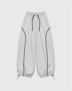 Joggin Baggy Linea Gris