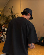Remera Básica Boxy Negra