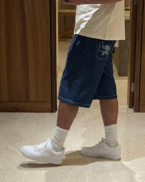 Bermuda Baggy Praga Azul