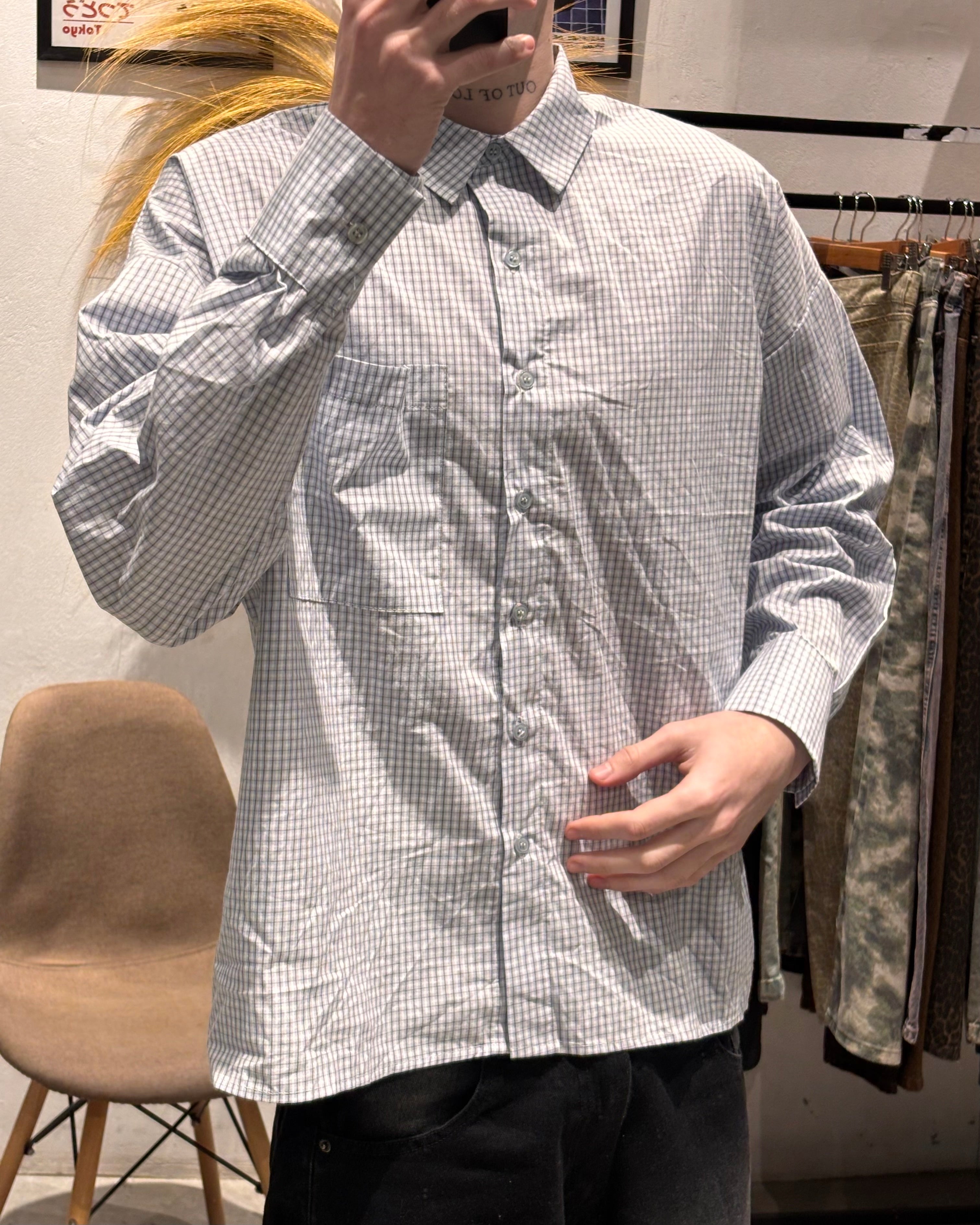 Camisa Oversize Celeste Milan