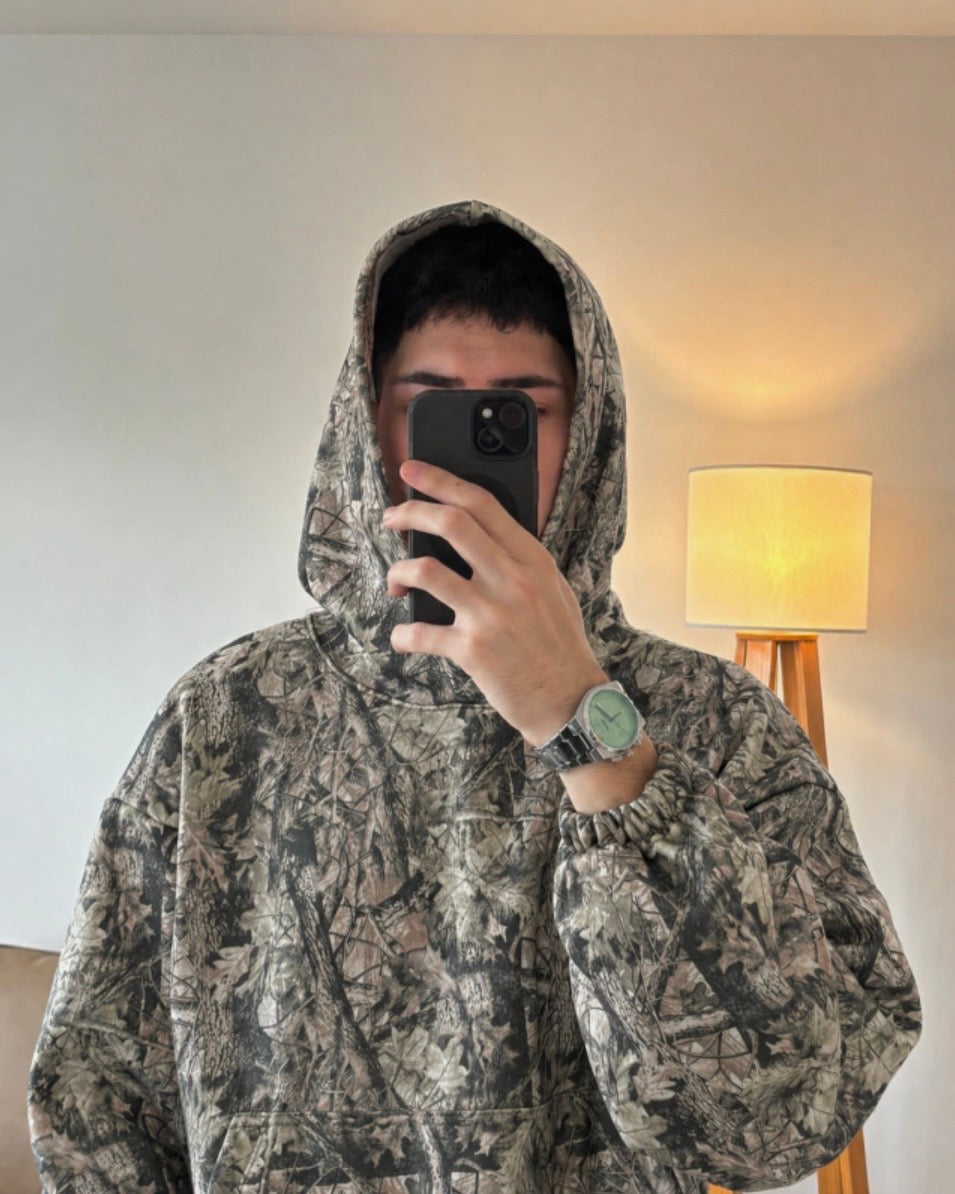 Hoodie Realtree Tono Verde