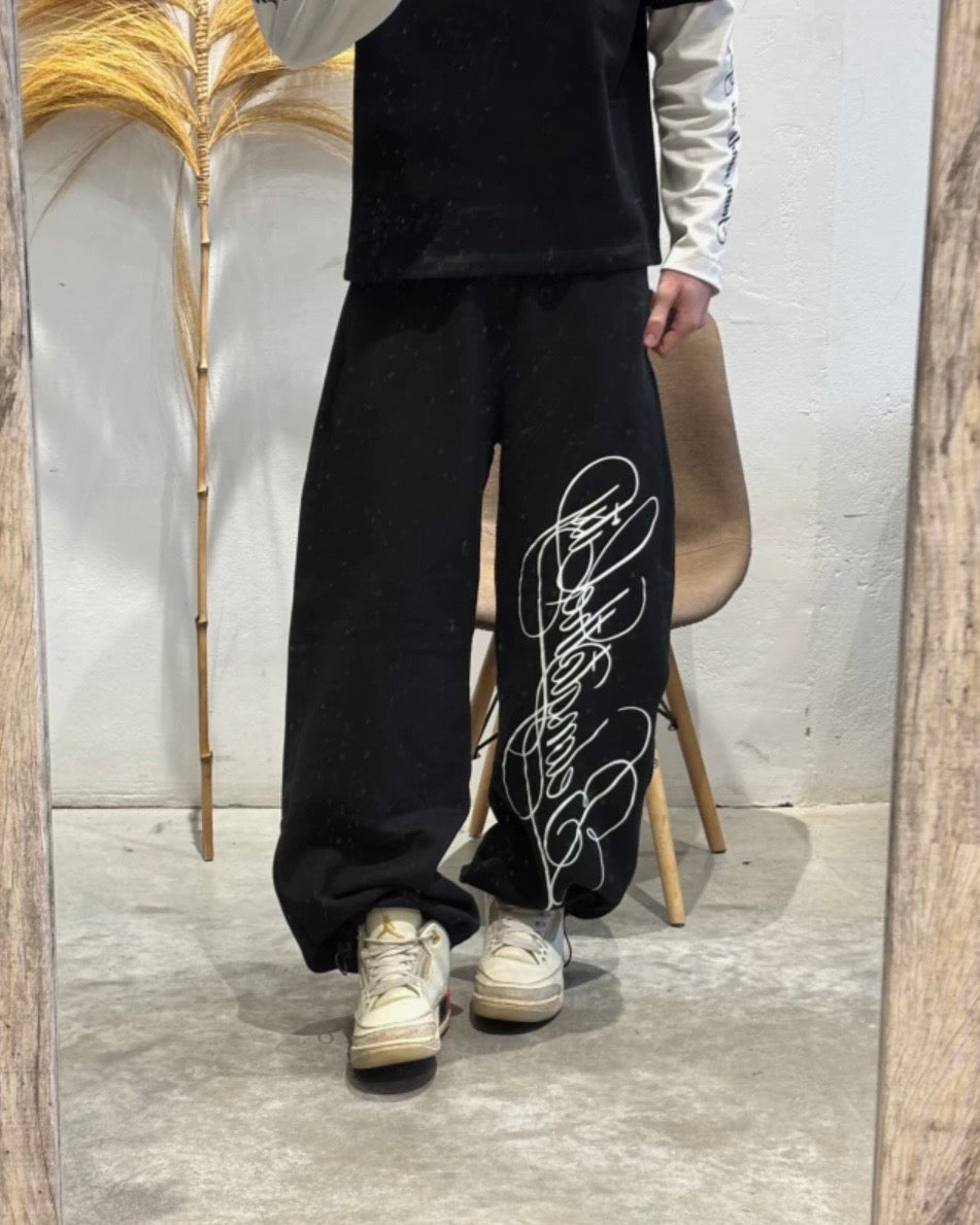 Joggin Baggy Tag Negro