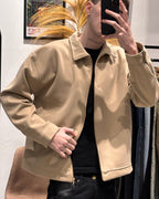 Campera Minimalista Valentino Beige