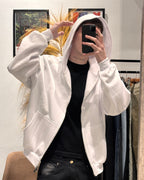 Campera Boxy Blanca